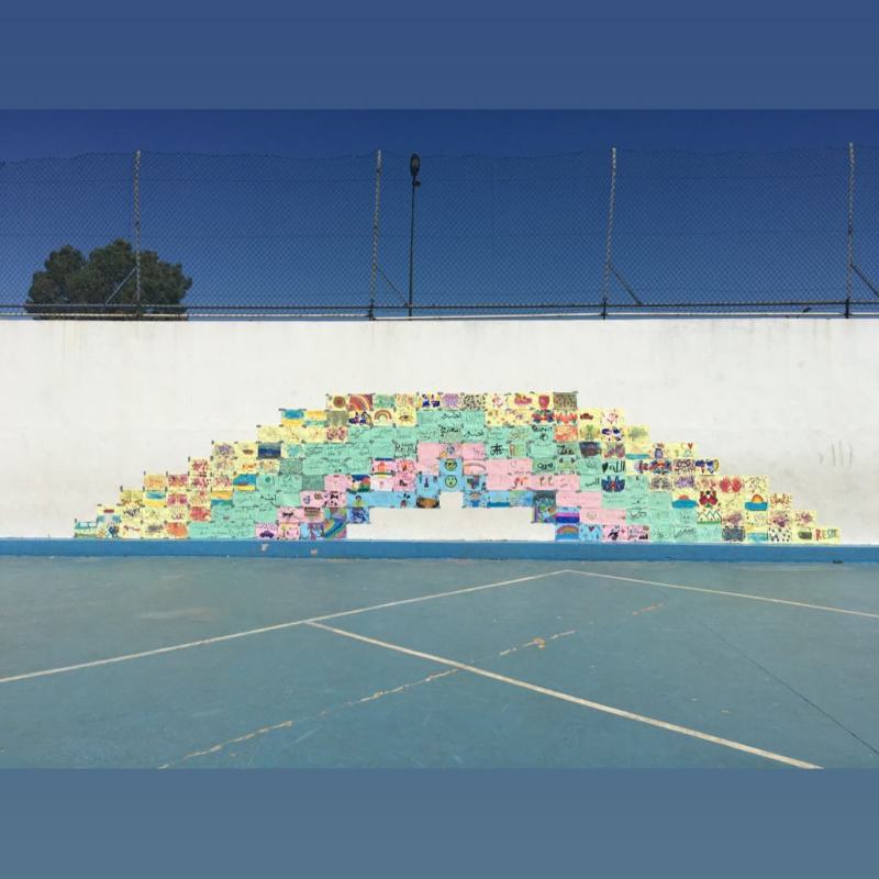 [SCOLAIRE] Occuper les murs avec les&nbsp;collégiens