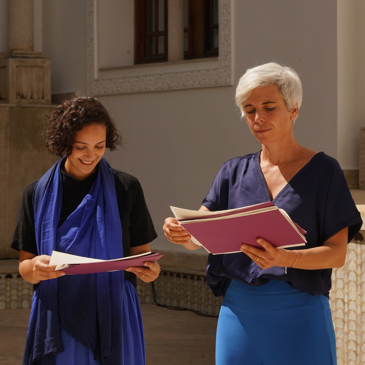 [PERFORMANCE] En collaboration avec Katharina Cibulka pour l’inauguration de la Biennale d’art contemporain de&nbsp;Rabat